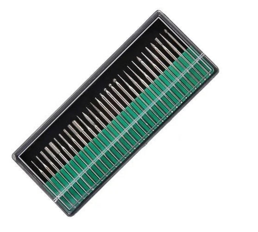 Bituri/Capete de freza - SET 30 bucati | Diverse forme | Diamantate