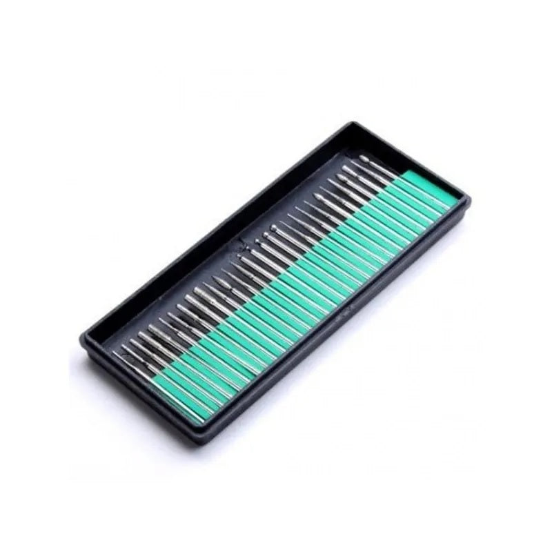 Bituri/Capete de freza - SET 30 bucati | Diverse forme | Diamantate