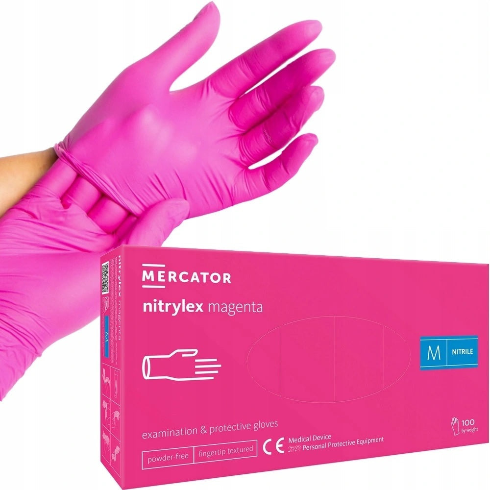 Manusi nitril Roz Magenta NITRYLEX