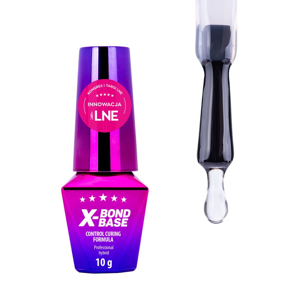 BAZA CU PRIMER FARA ACID X-Bond Base MollyLac ,10G, Transparent