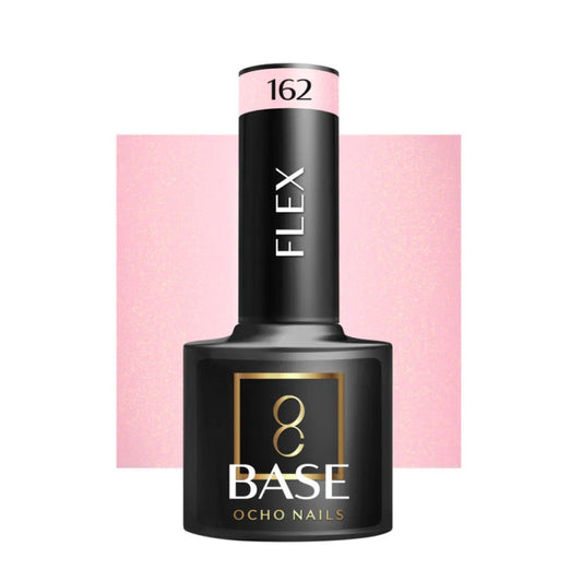 Bază rubber Ocho Nails | Flex Base nr. 162 | Roz - 5g