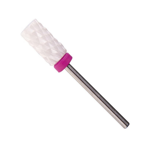 Bit/Cap de freza | Cilindric | Ceramica | Extra Dur - Roz