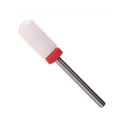 Bit/Capat de freza | Cilindric | Ceramica | Granulatie mare - Fina - Rosu
