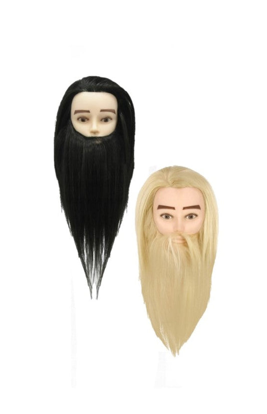 Cap practica pentru barbati cu barba | Negru - Blond