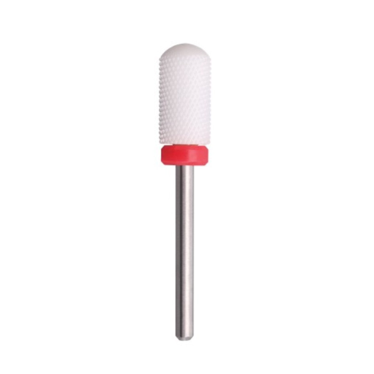 Bit/Cap de freza | Varf rotunjit | Ceramica | Duritate mica - Fină - Rosu