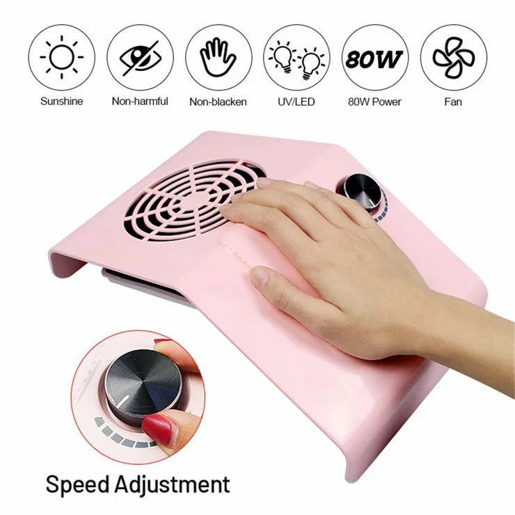 Aspirator REGLABIL manichiura Master Power 80W