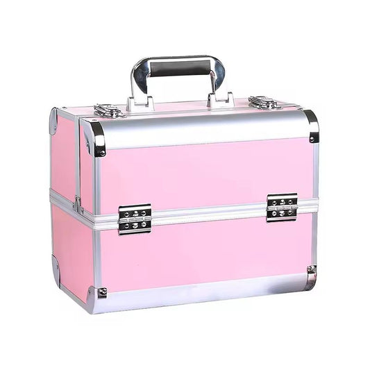 Geanta Medie Cosmetice, Cu Organizator Extensibil, Matte Edition