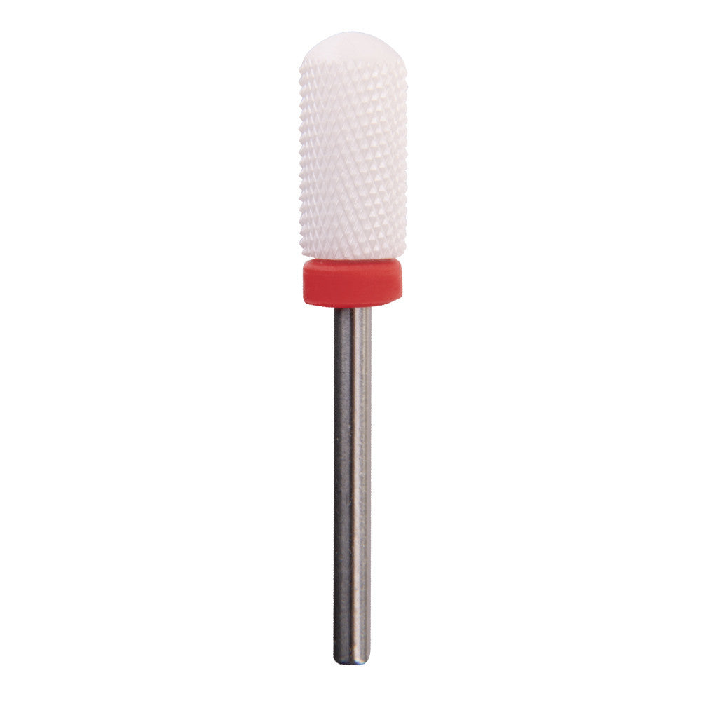 Bit/Cap de freza | Varf rotunjit | Ceramica | Duritate mica - Fină - Rosu