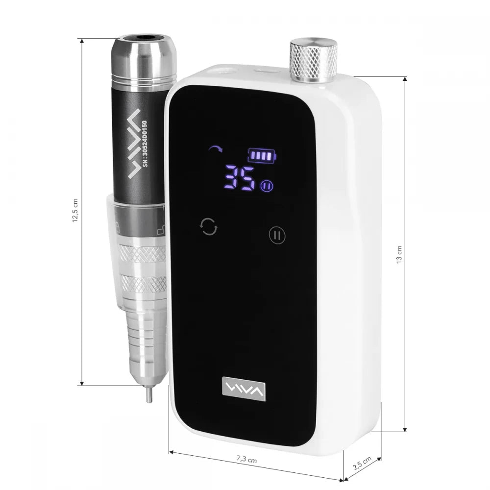 Freza electrica portabila cu acumulator VIVA 305, 35000RPM, cu sistem Twist-Lock