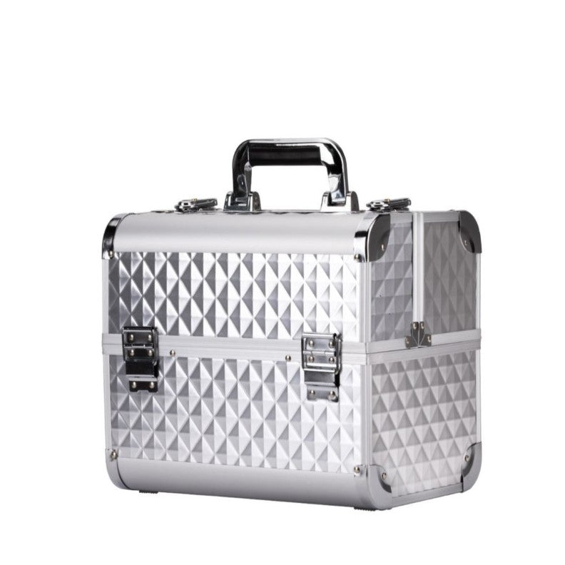 Geanta mare cu organizator | Diamond 3D | SILVER | marimea L