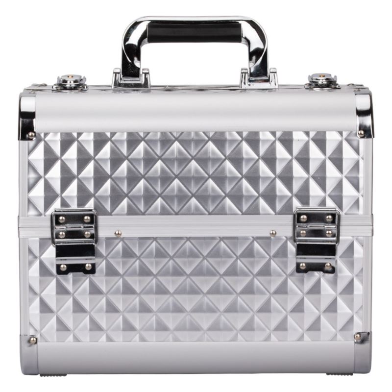 Geanta mare cu organizator | Diamond 3D | SILVER | marimea L