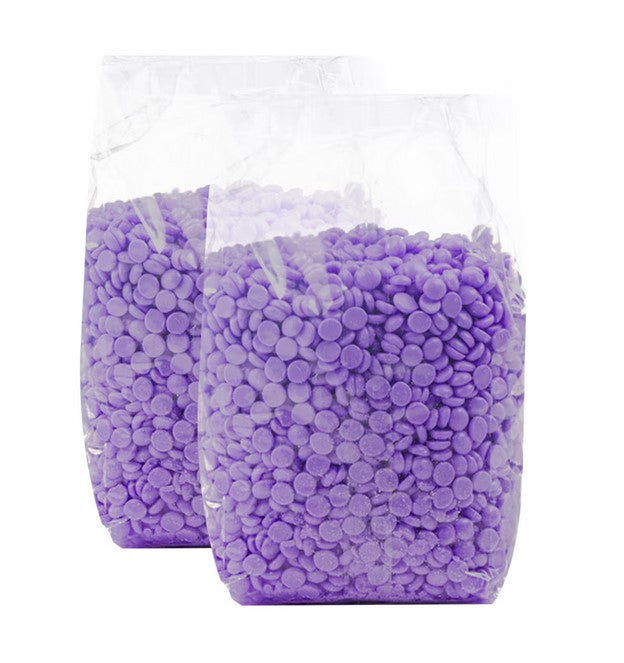 Kit epilare cu ceara granule Lavanda 2 x500 g