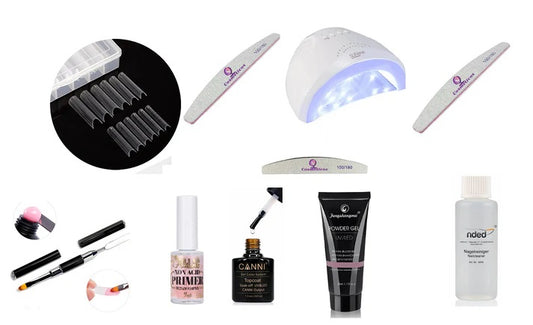 KIT POLYGEL FSM 30 GR, Lampa uv/led Sunone 48w