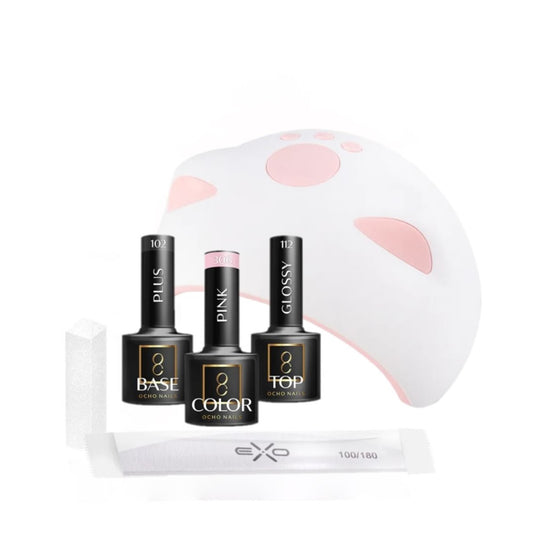 Kit unghii Ocho Nails cu lampa UV