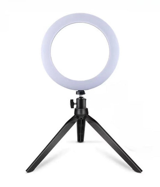Ring Light | LED | 15cm diametru | USB | 3 moduri lumina