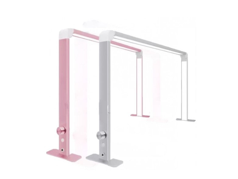 Lampă de masă fără umbră | Led | Roz, Argintiu