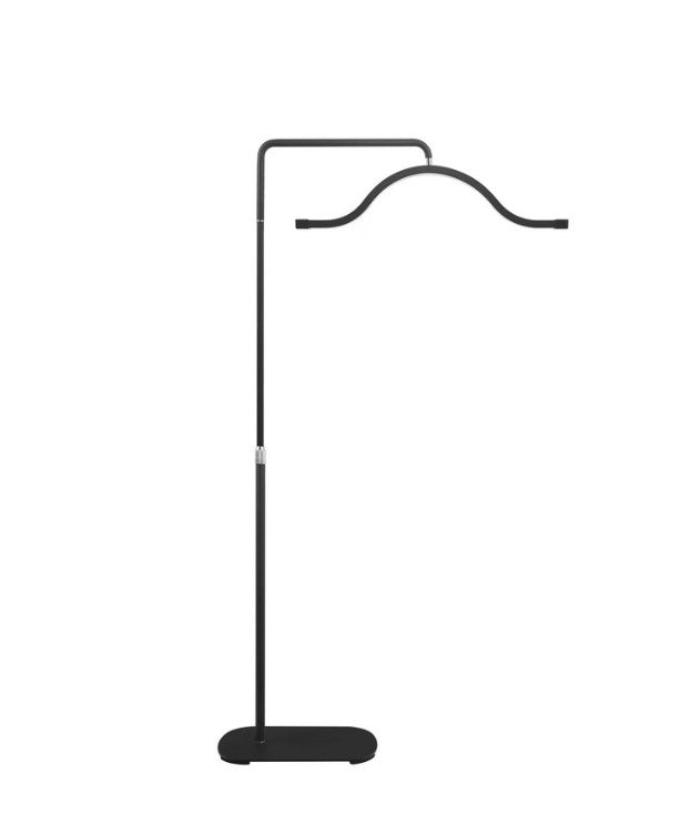 Lampă LED CLOUD semilună 50w, 72cm | Alb - Negru
