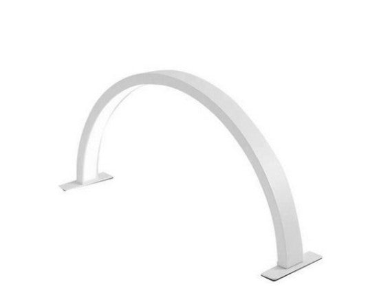Lampa semiluna pentru masa | 50w LED | alb-negru