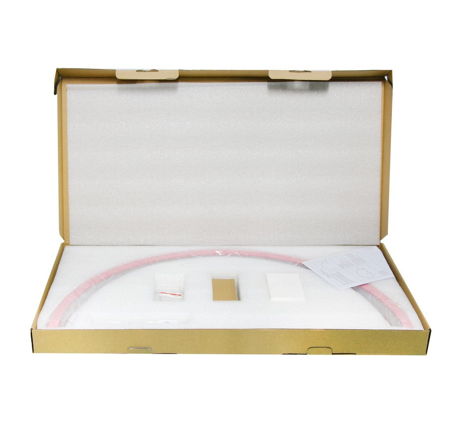 Lampa semiluna pentru masa 50w, 72cm diametru | roz-gold | LED