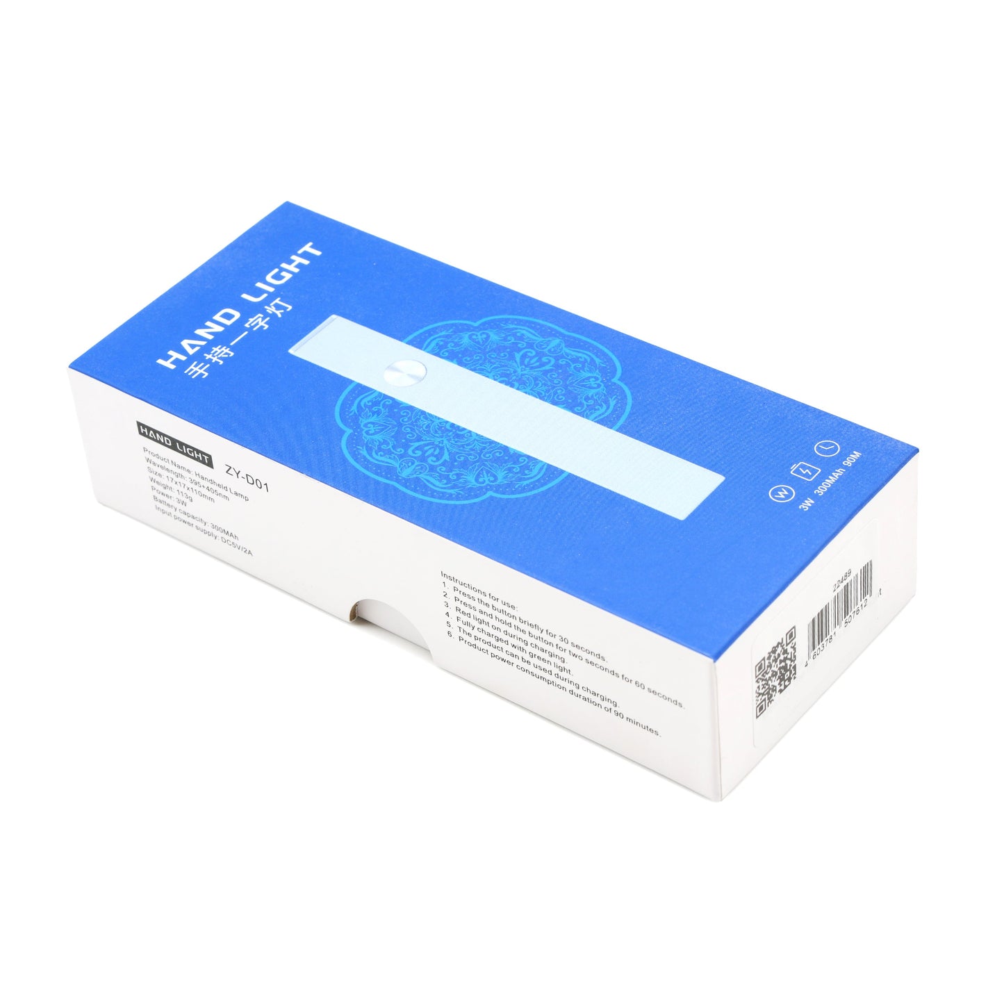 Lampă UV Mini Lanterna , 3W - reincarcabila USB