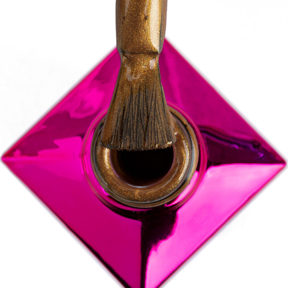 Oja semipermanenta MollyLac – Colectia Story Time - Nr. 620 - Aur lichid