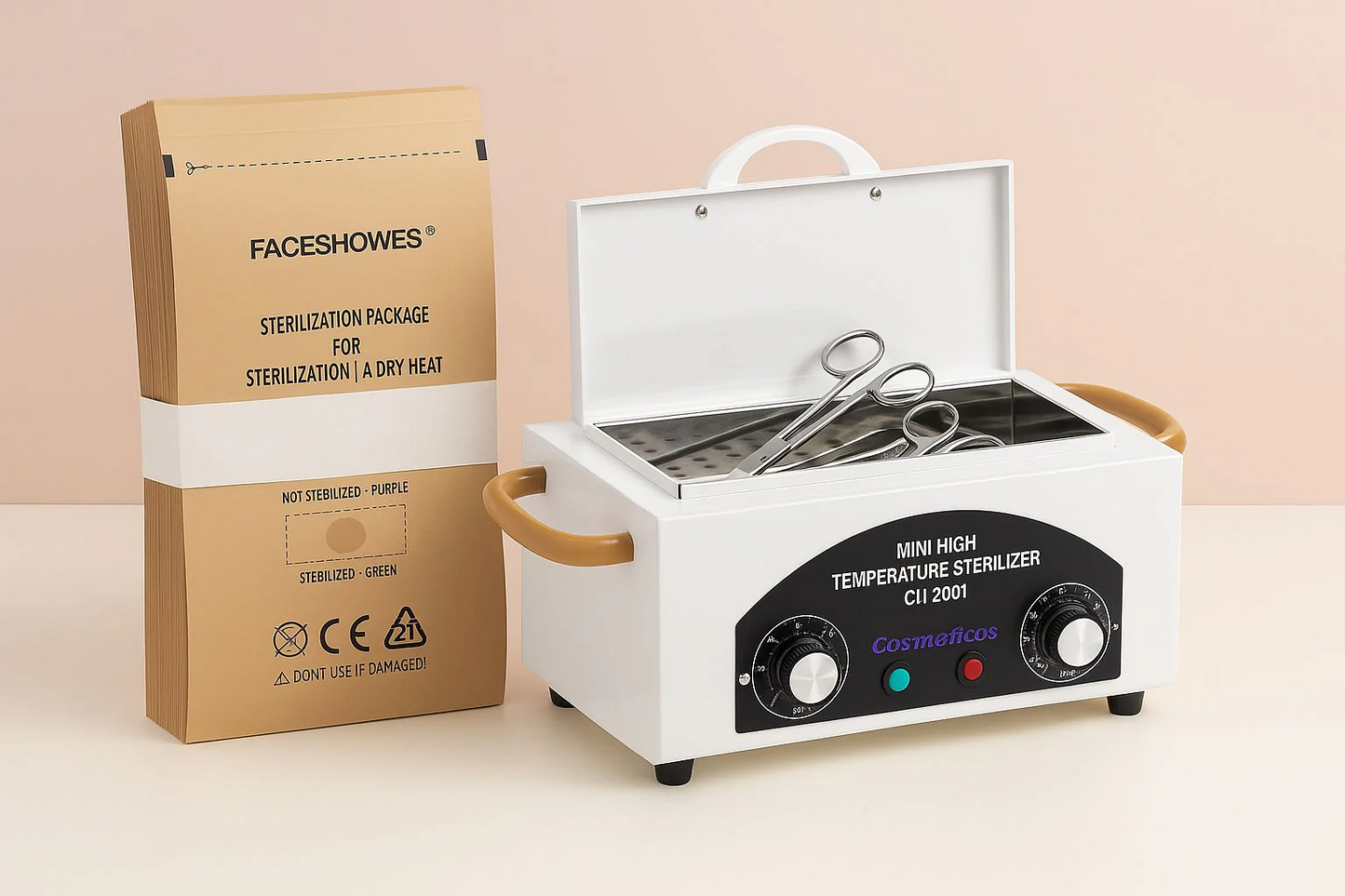 Pupinel CH-360T – CALIBRAT + 100 pungi sterilizare