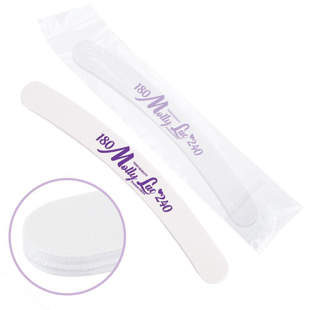 Pila Unghii Banana MollyLac 180/240