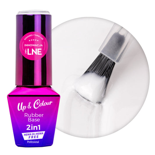 Rubber Base 2in1 Up&Colour , Alabaster, HEMA FREE