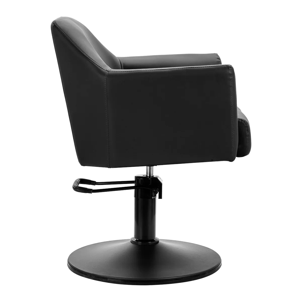Scaun coafor / frizerie Gabbiano DAVOS , negru