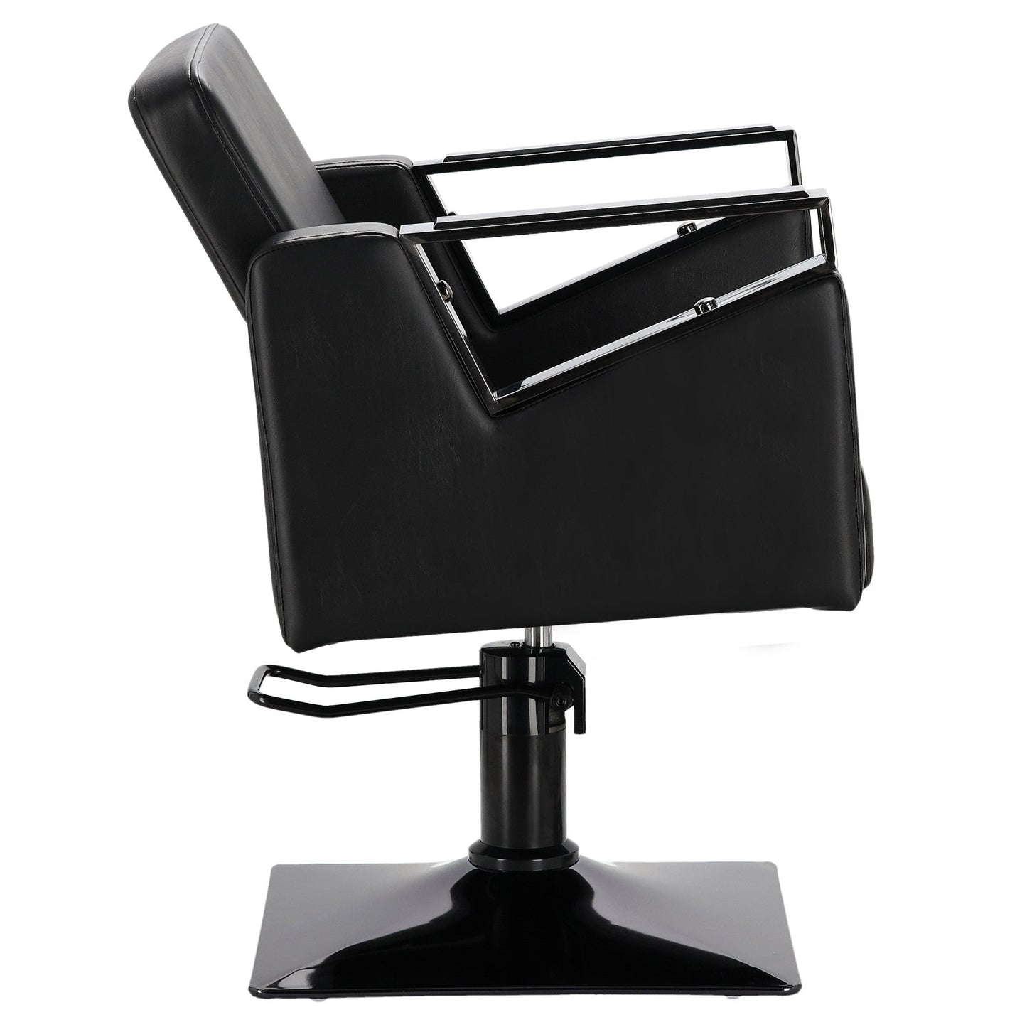 Scaun coafor / frizerie Black Tomas, pompa hidraulica, rotativ