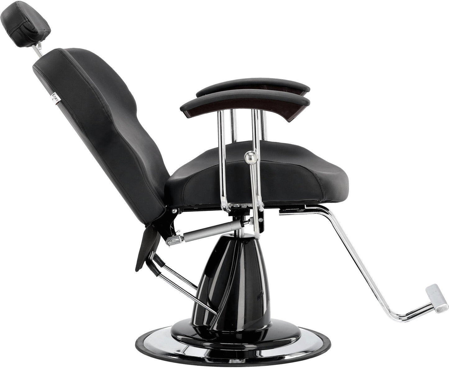 Scaun coafor/frizerie | Hidraulic | Negru