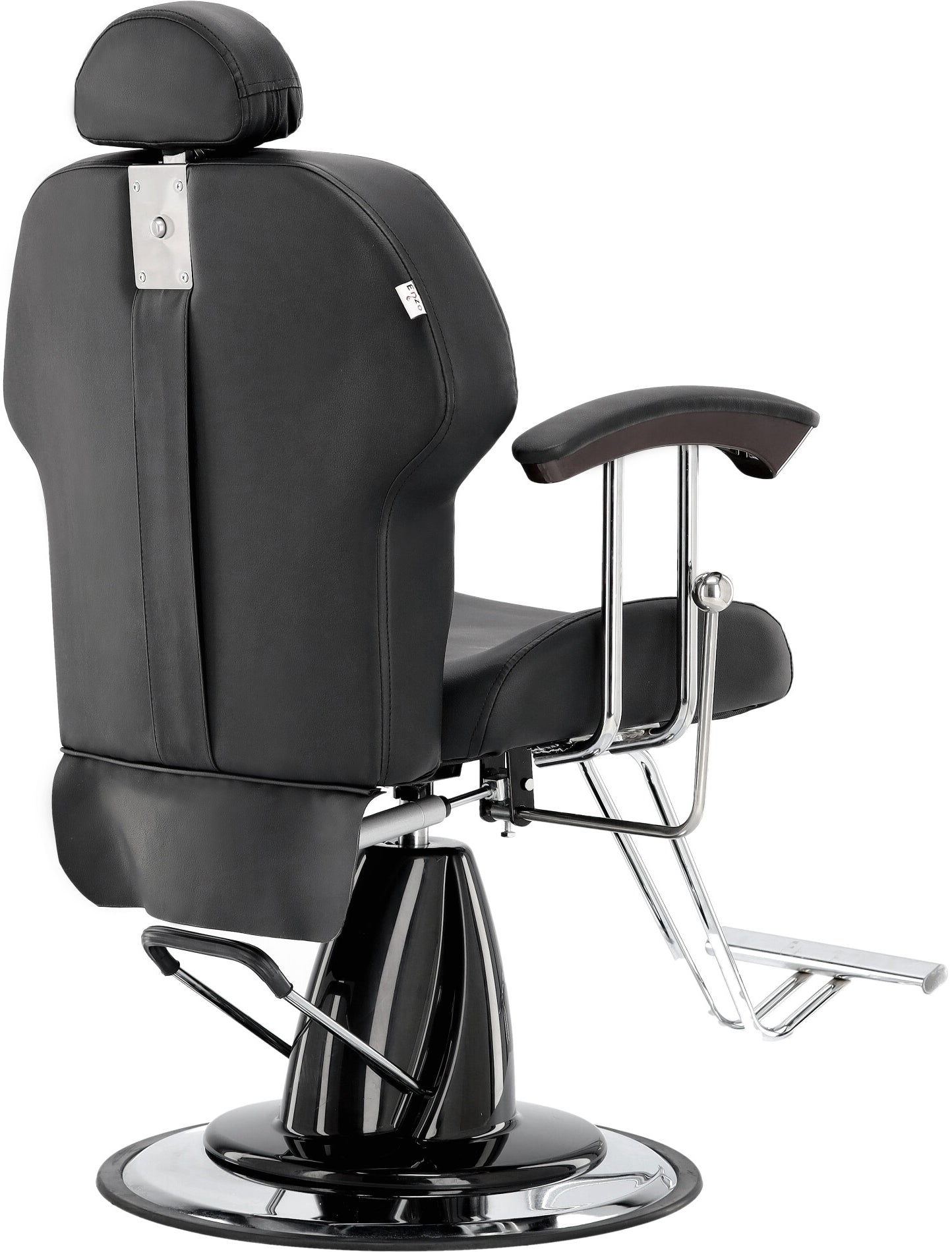Scaun coafor/frizerie | Hidraulic | Negru