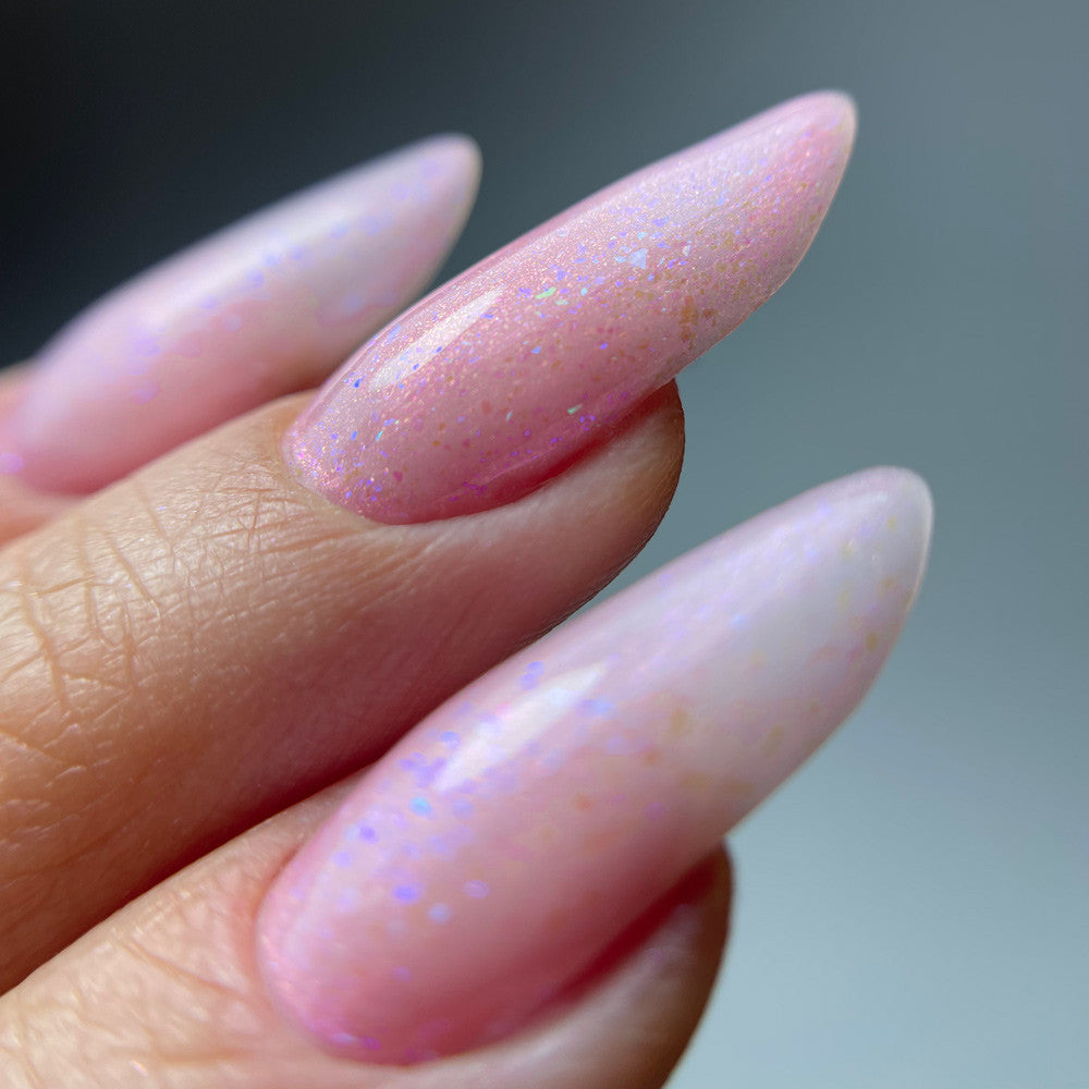 Oja semipermanenta MollyLac – Colectia Story Time - Nr. 594 - Roz