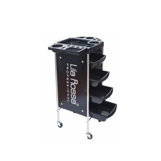 Ucenic coafor frizerie, cu 4 sertare, suport mare feon - Lila Rossa