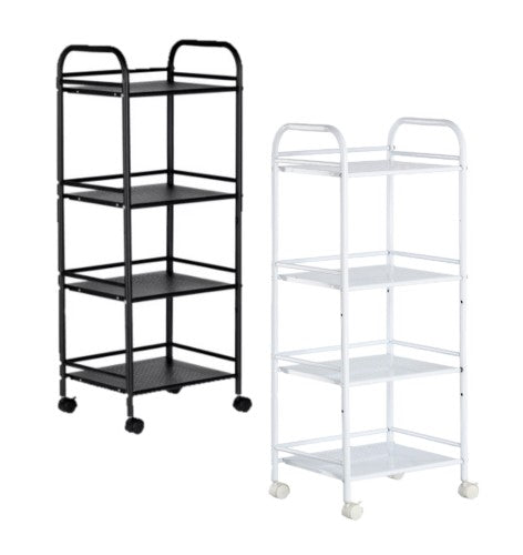 Ucenic coafor / frizerie metalic ST020 – design modern, 4 rafturi spațioase