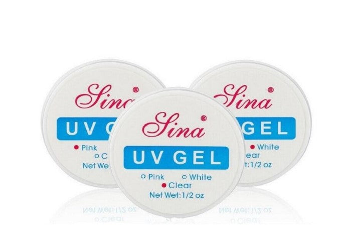 Set 3 x Gel Constructie Unghii UV Sina 15 ml