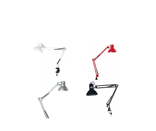 Lampa masa manichiura - alb, gri, negru, rosu