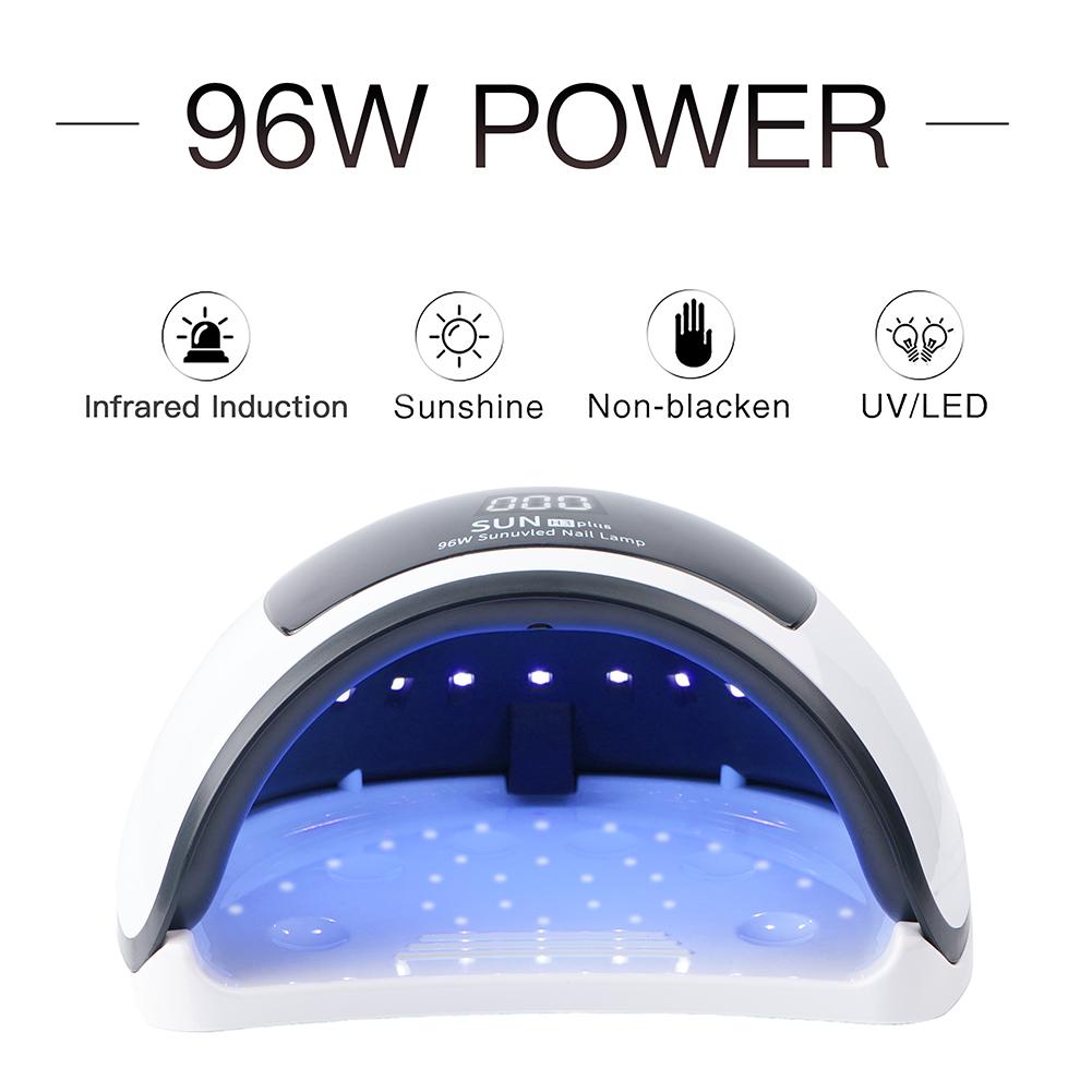 Lampa unghii UV LED 2in1 96w Super Power - Sun H3plus
