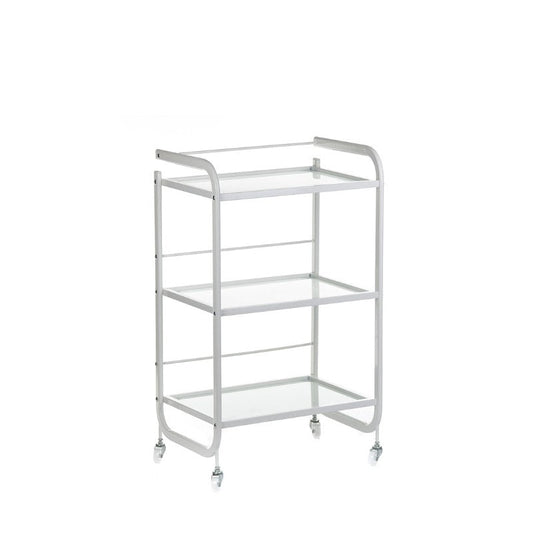 Ucenic profesional pentru cosmetica, cu 3 sertare din sticla, 48L