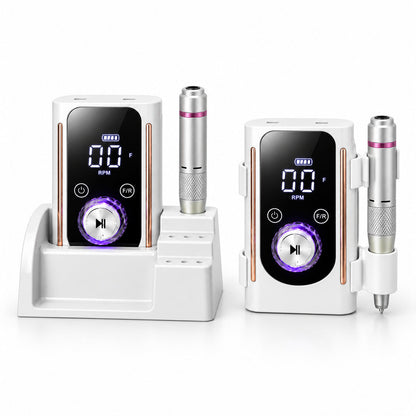 Freza electrica profesionala wireless BQ-112 50W 45000 RPM cu display LED si mandrina