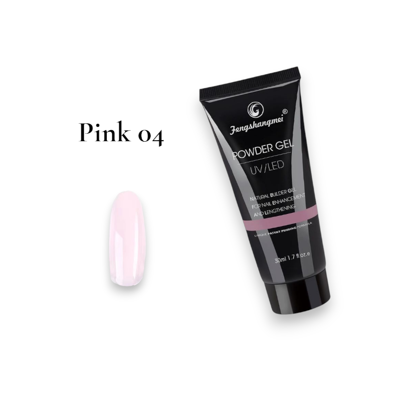 Polygel FSM 30gr - 04 Roz Pastel