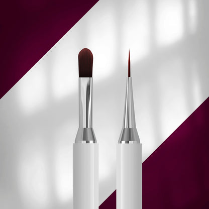 Pensulă dublă gel și liner STALEKS EXCLUSIVE 06/11, cod NBX-06/11