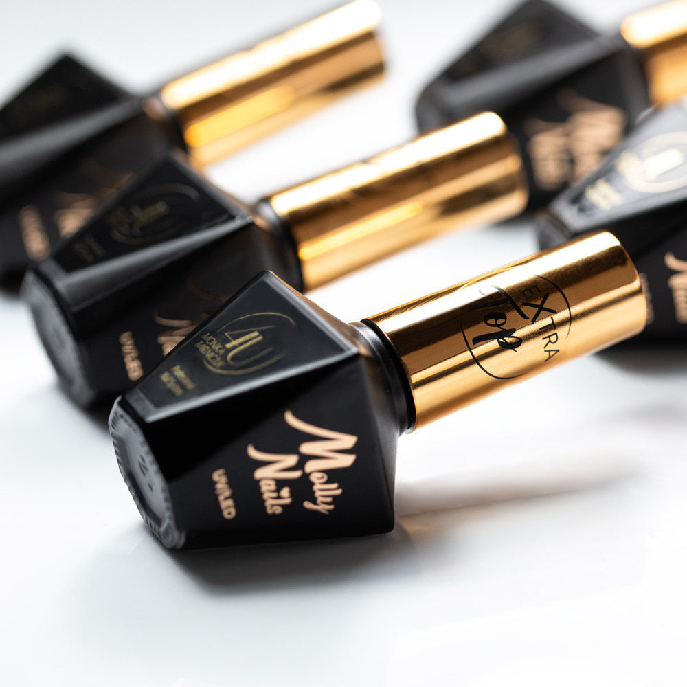 Top Molly Nails Extra Top No Wipe by Monika Mielniczuk – Flexibil & Hema Free 10g