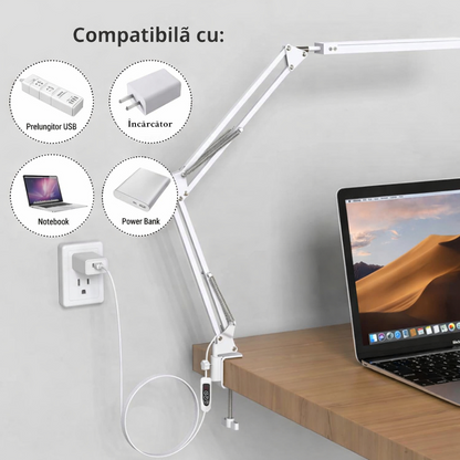 Lampa LED bagheta, cu prindere de masa