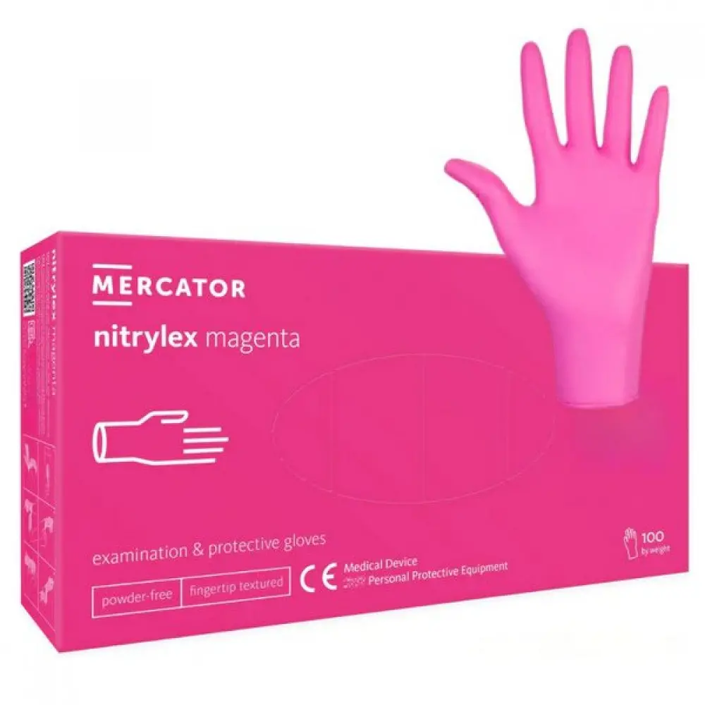 Manusi nitril Roz Magenta NITRYLEX