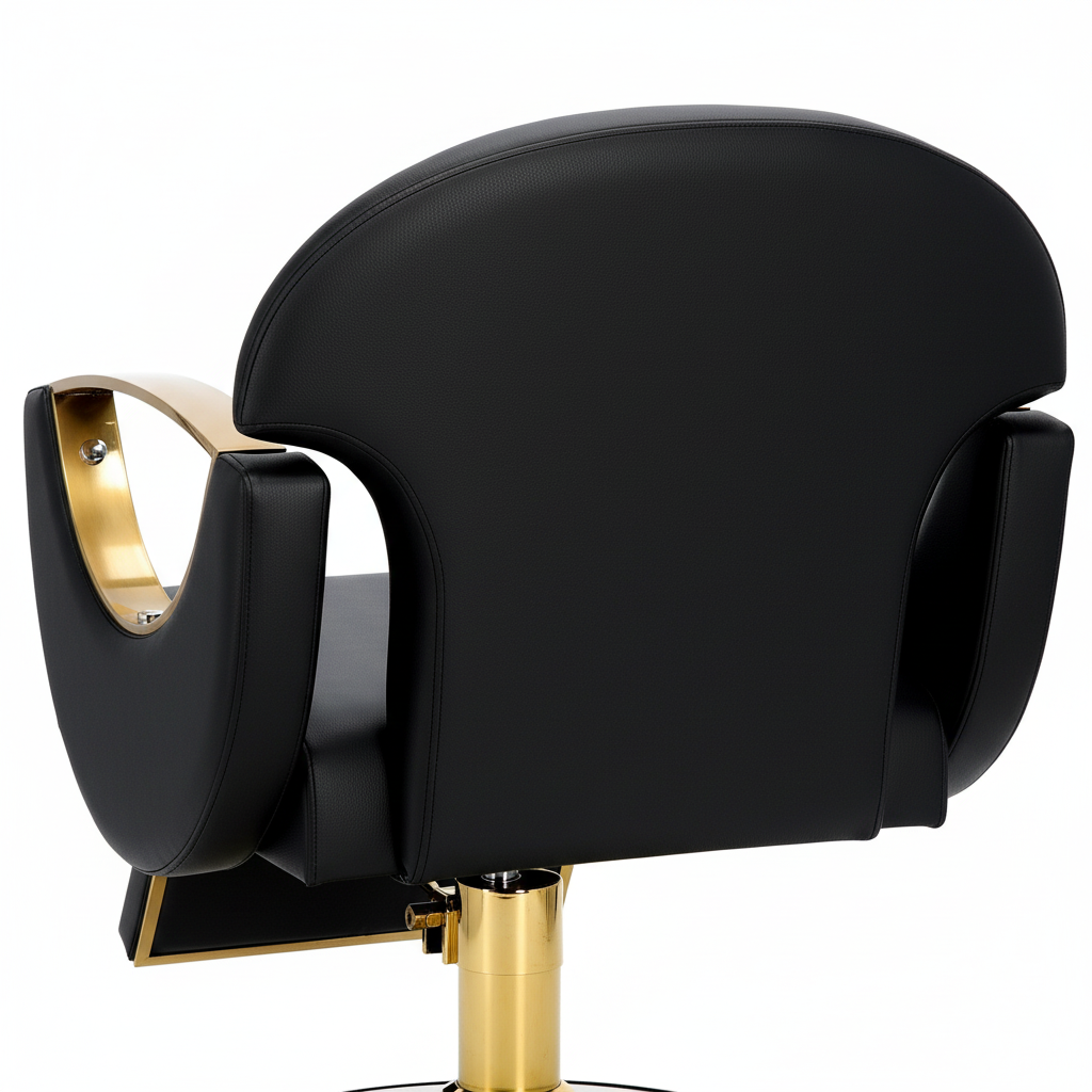 Scaun profesional coafor / frizerie Jayce – Hidraulic | Rotativ | Ergonomic