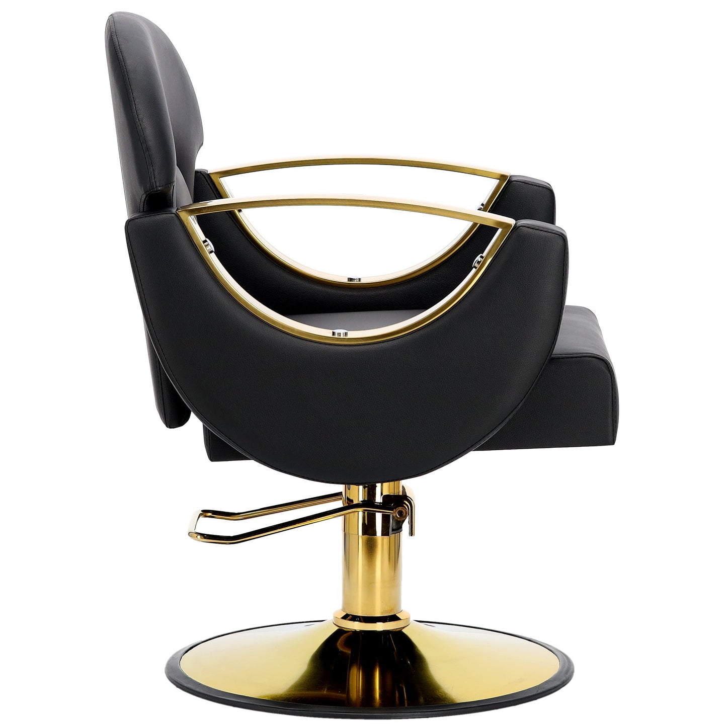 Scaun profesional coafor / frizerie Jayce – Hidraulic | Rotativ | Ergonomic