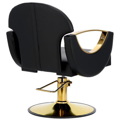 Scaun profesional coafor / frizerie Jayce – Hidraulic | Rotativ | Ergonomic