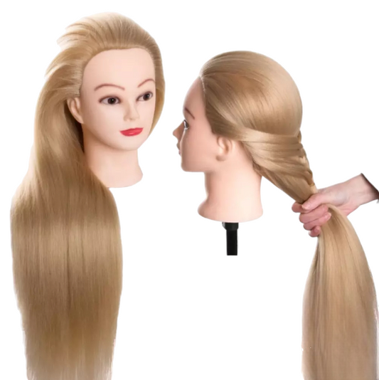 Cap practica, 80 cm, saten, cu suport inclus