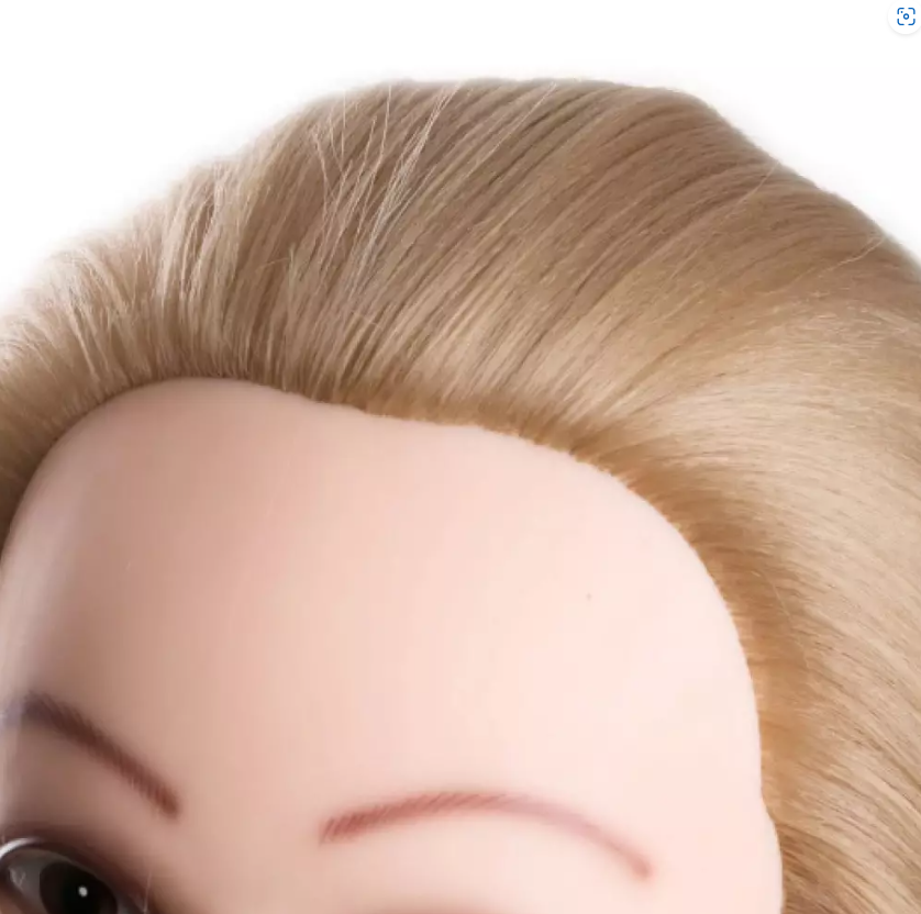 Cap practica, 80 cm, saten, cu suport inclus